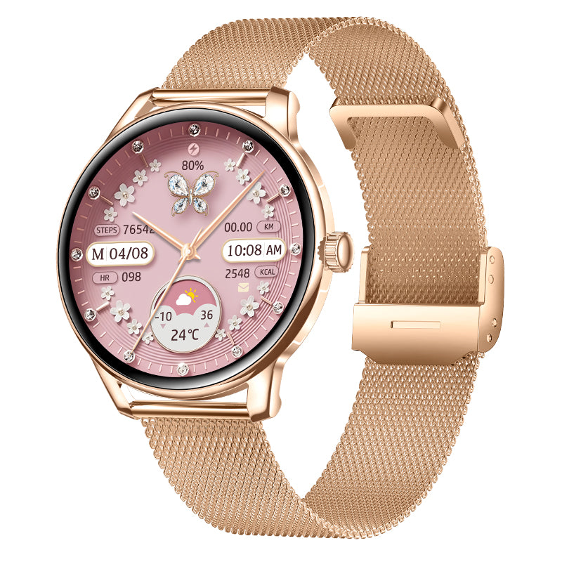 L1 Smart Watch for Women Android/iPhone, IP67 Waterproof Fitness Tracker with Bluetooth