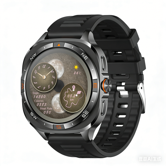 G400 Smart Watch for Men Women IP68 Waterproof 1.46'' Ultra-Clear Screen with Heart Rate/Sleep
