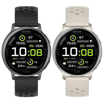 HT43 Smart Watch – 1.32" AMOLED Display, Bluetooth Calling, 100+ Sports Modes, Heart Rate & SpO2 Monitoring, 3ATM Waterproof