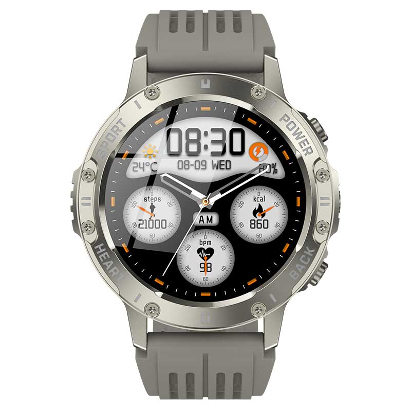 S81 Smart Watch 1.39" Full Touch Screen Fitness Tracker with Heart Rate & Blood Pressure Monitor, IP68 Waterproof