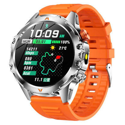 V75 Smart Watch 1000mAh Large Battery IP68 Waterproof With All-metal Body Design