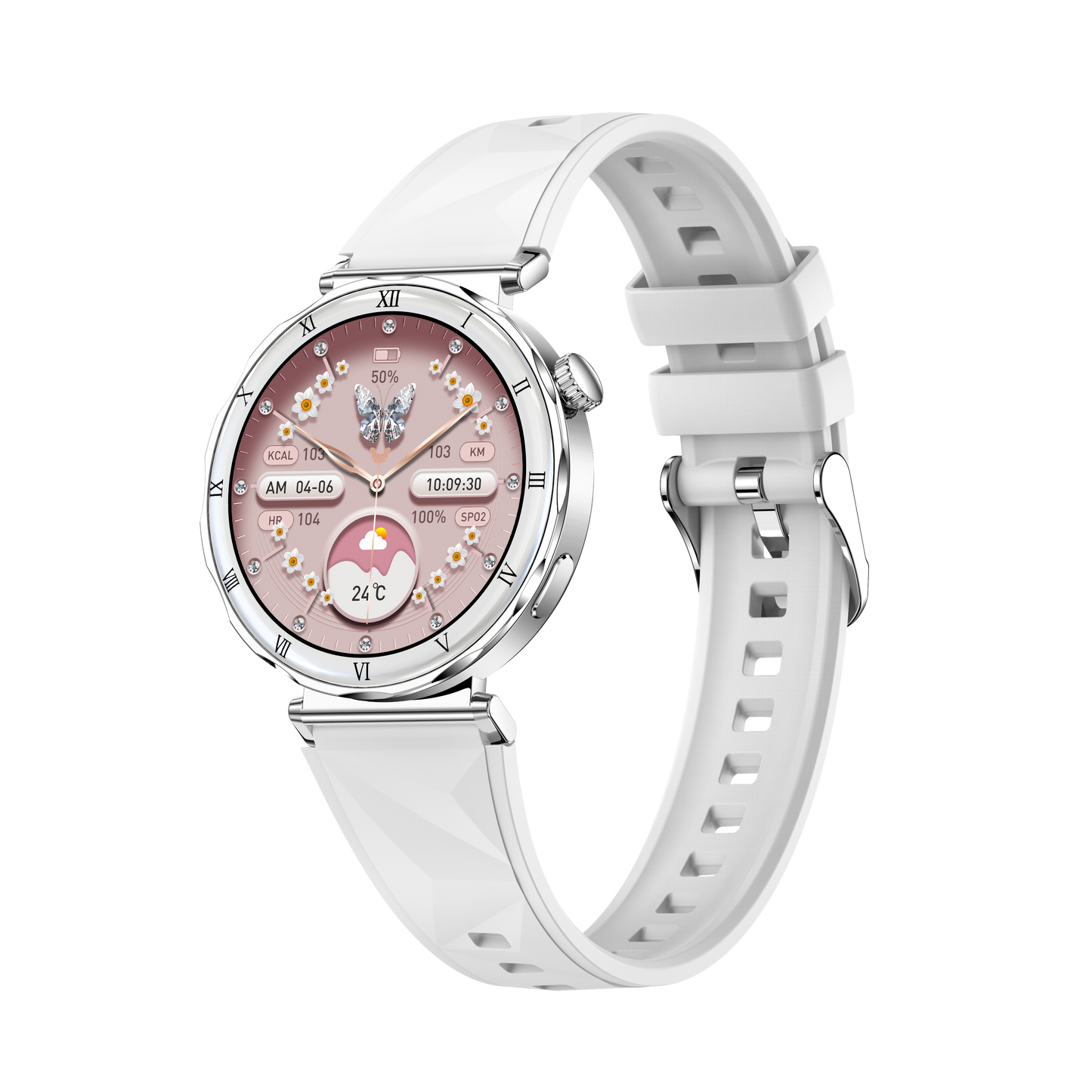I222 Smart Watch with AMOLED Display, 128MB Storage, Bluetooth Calling, IPX8 Waterproof, and Multi-Sport Tracker
