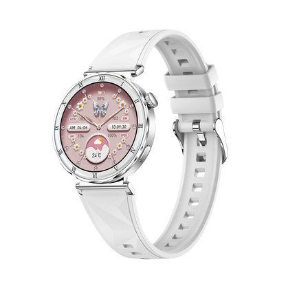 I222 Smart Watch with AMOLED Display, 128MB Storage, Bluetooth Calling, IPX8 Waterproof, and Multi-Sport Tracker