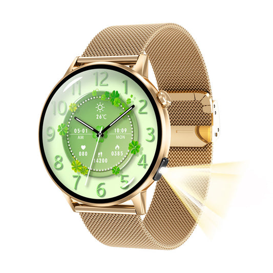 G34 Smart Watch – 1.32" AMOLED Bluetooth Call, Non-Invasive Blood Glucose & Blood Pressure